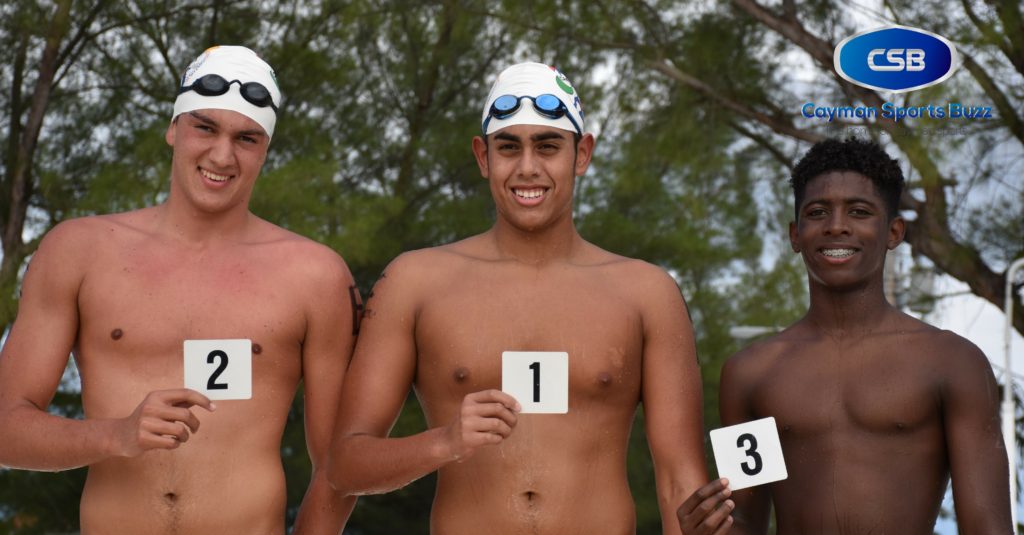 SSC had the top three finishers at the recent Foster's Food Fair 800m Sea Swim.