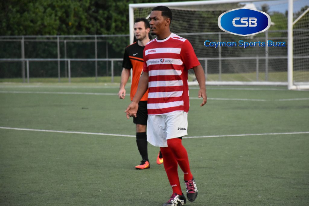 Latinos FC's Jarol Smith Rizo scored in a second straight game.